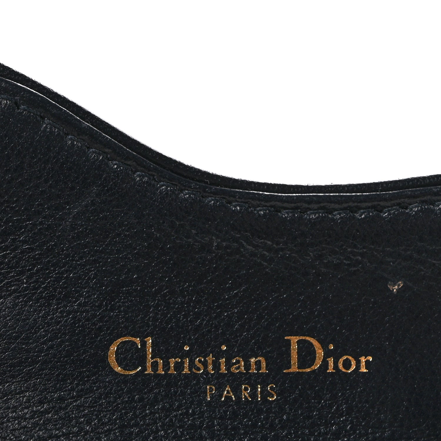 Christian Dior Oblique Saddle Card Holder Blue 6 of 9