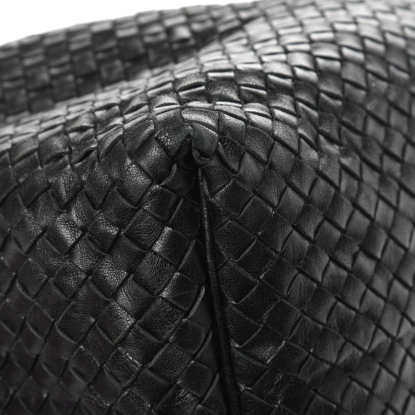 Nappa Intrecciato Sloane Hobo Nero Black