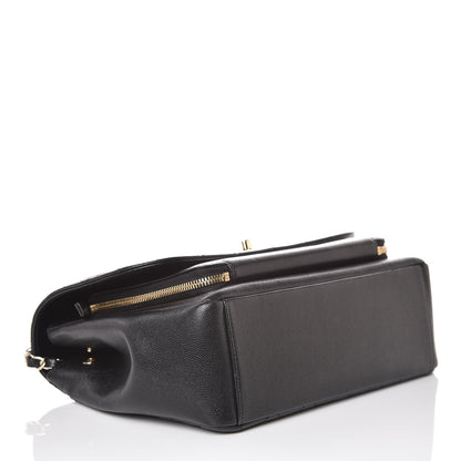 Chanel Caviar Quilted Large Business Affinity Flap Black 4 of 9