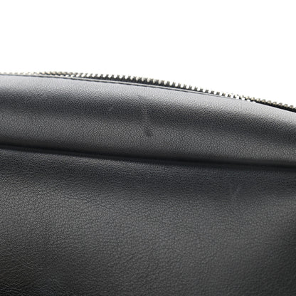 Chanel Lambskin Quilted Bowler Flap Shoulder Bag Black 11 of 14