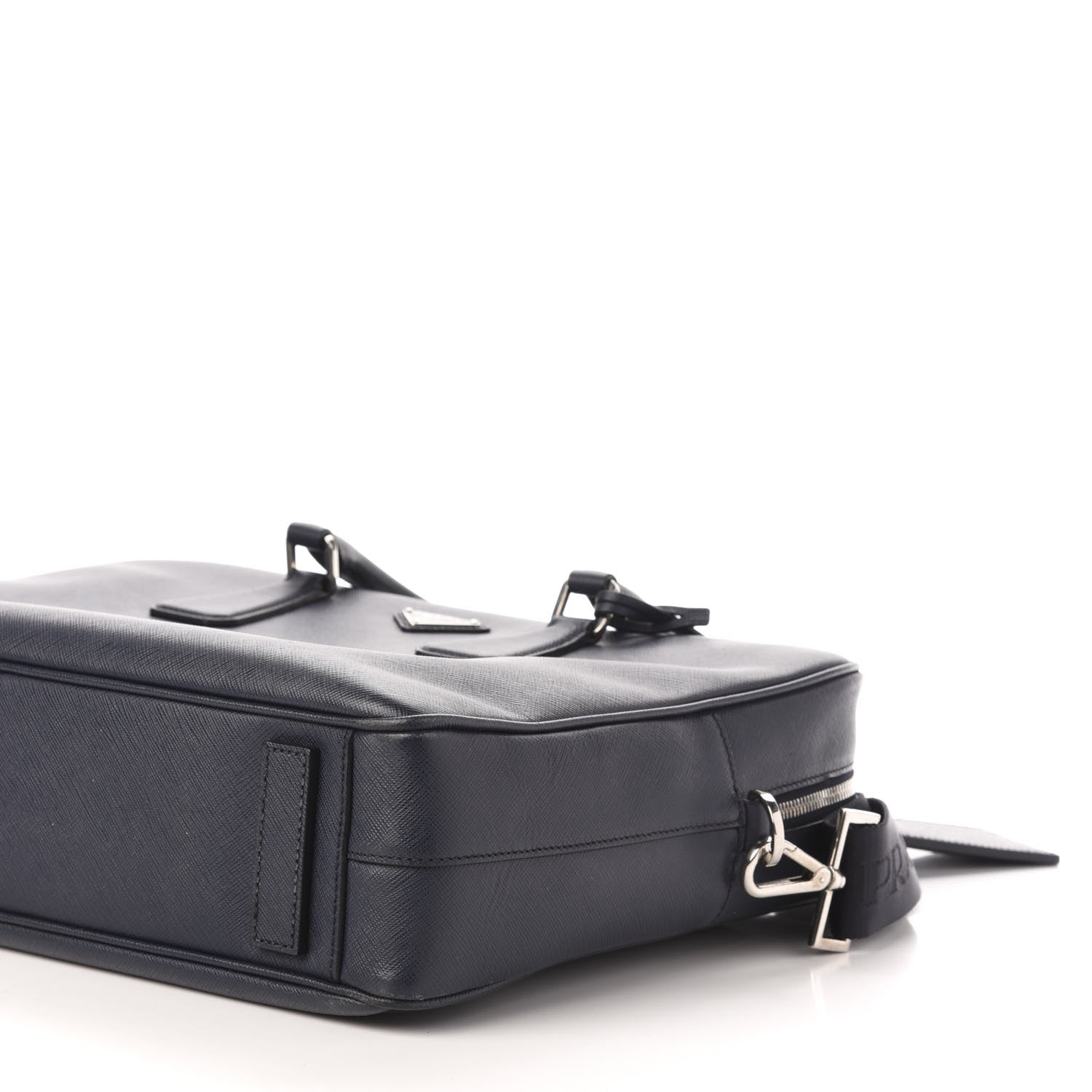 Prada Saffiano Travel Briefcase Baltico 10 of 11