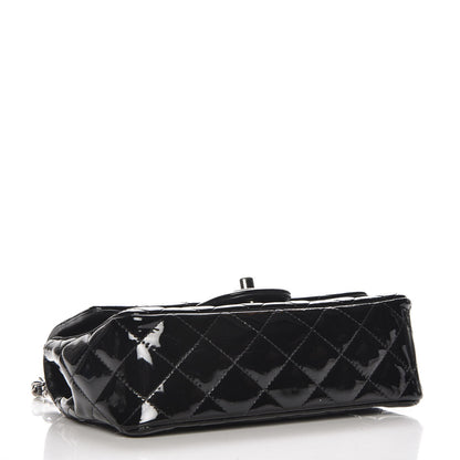 Chanel Patent Calfskin Quilted Mini Rectangular Flap Black 4 of 7