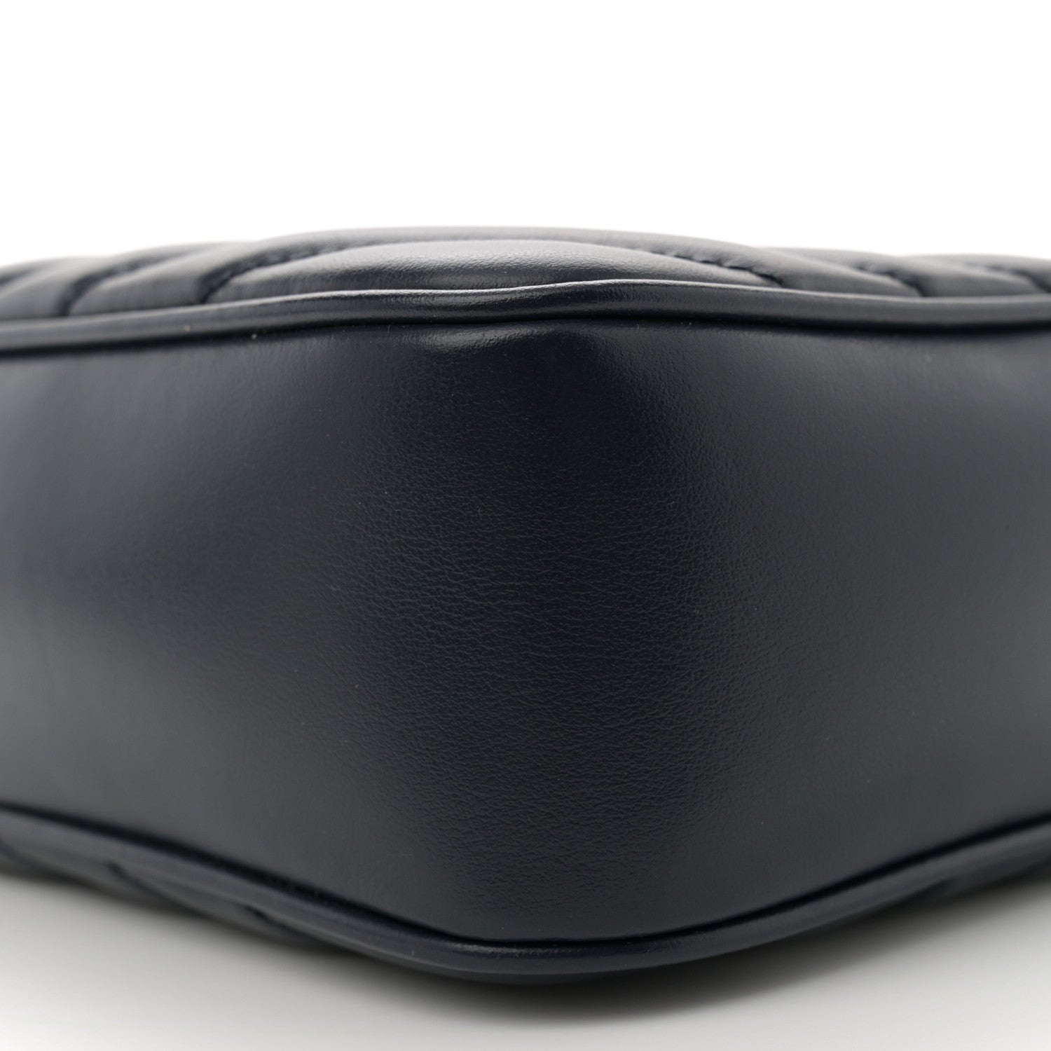 Saint Laurent Calfskin Matelasse Monogram Lou Camera Bag Deep Marine 10 of 11
