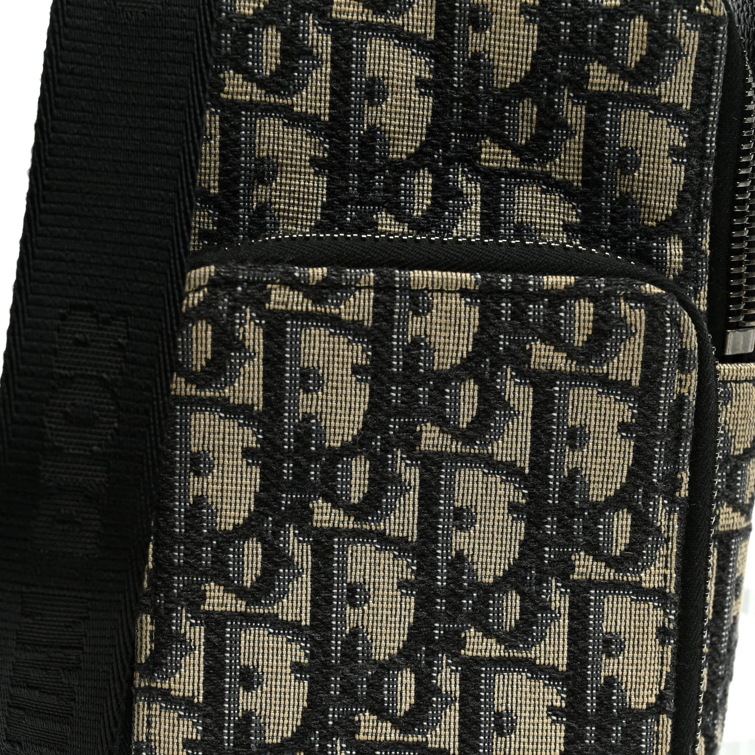 Christian Dior Oblique Micro Rider Pouch Blue 7 of 9