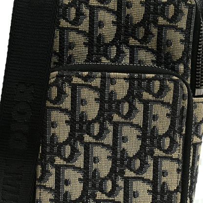 Christian Dior Oblique Micro Rider Pouch Blue 7 of 9