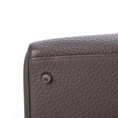 Hermes Togo Kelly Retourne 40 Etain 12 of 42