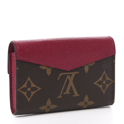Louis Vuitton Monogram Sarah Multicartes Fuchsia 3 of 7