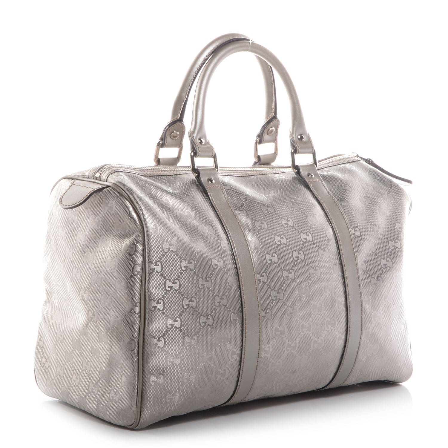 Gucci Imprime Monogram Medium Joy Boston Silver 6 of 17