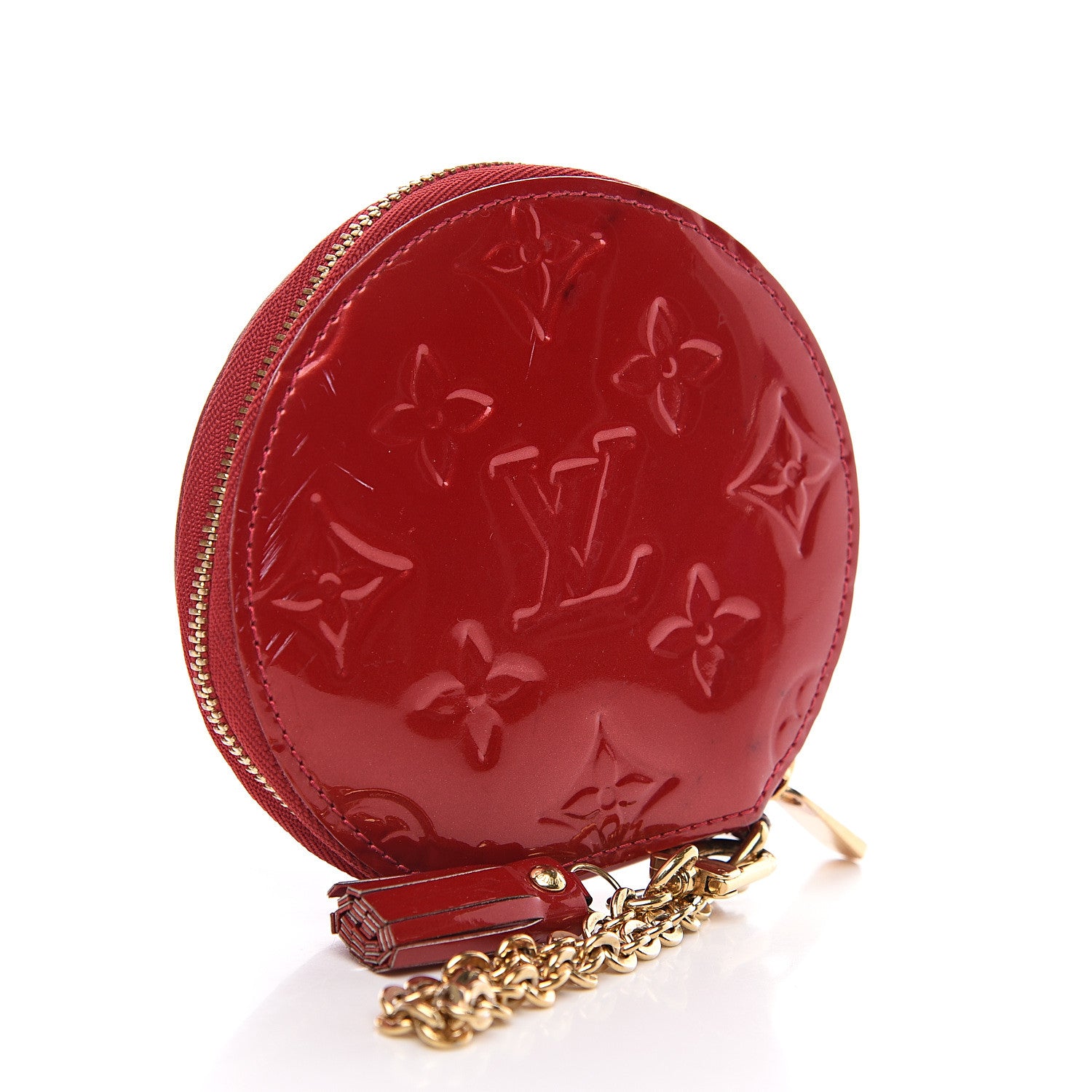 Louis Vuitton Vernis Animania Lapin Bunny Round Coin Purse Pomme D'Amour 2 of 7