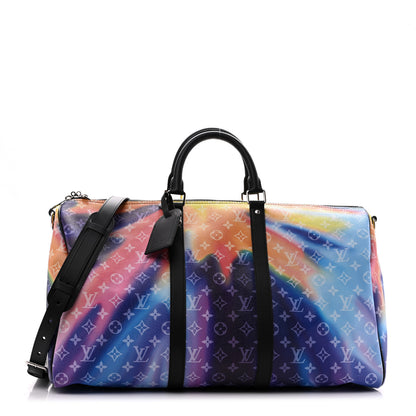 Louis Vuitton Monogram Sunset Keepall Bandouliere 50 Multicolor 1 of 12