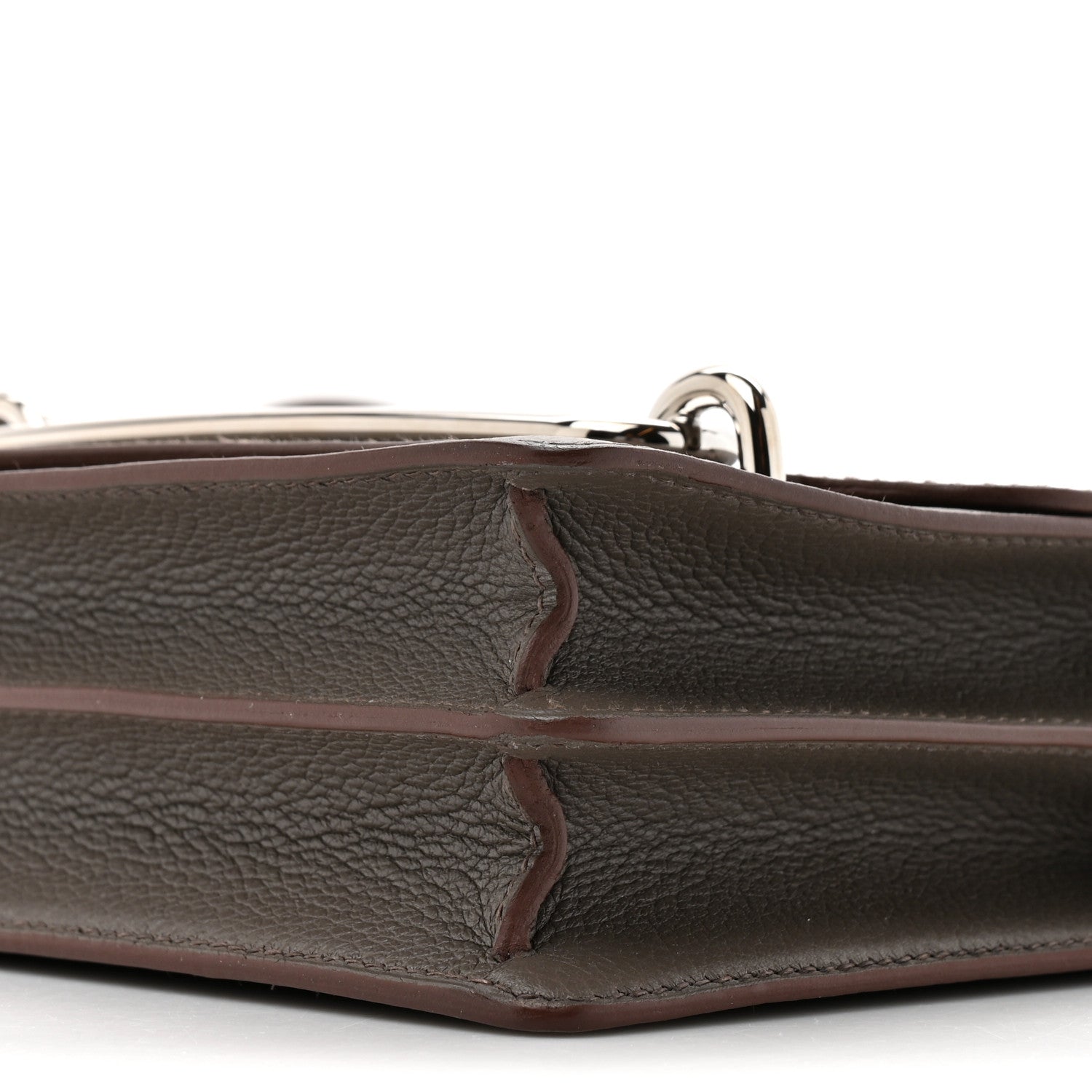 Hermes Evercolor Mini Sac Roulis Etain 9 of 11