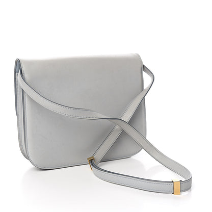 Celine Box Calfskin Medium Classic Box Flap Bag Sky 3 of 12