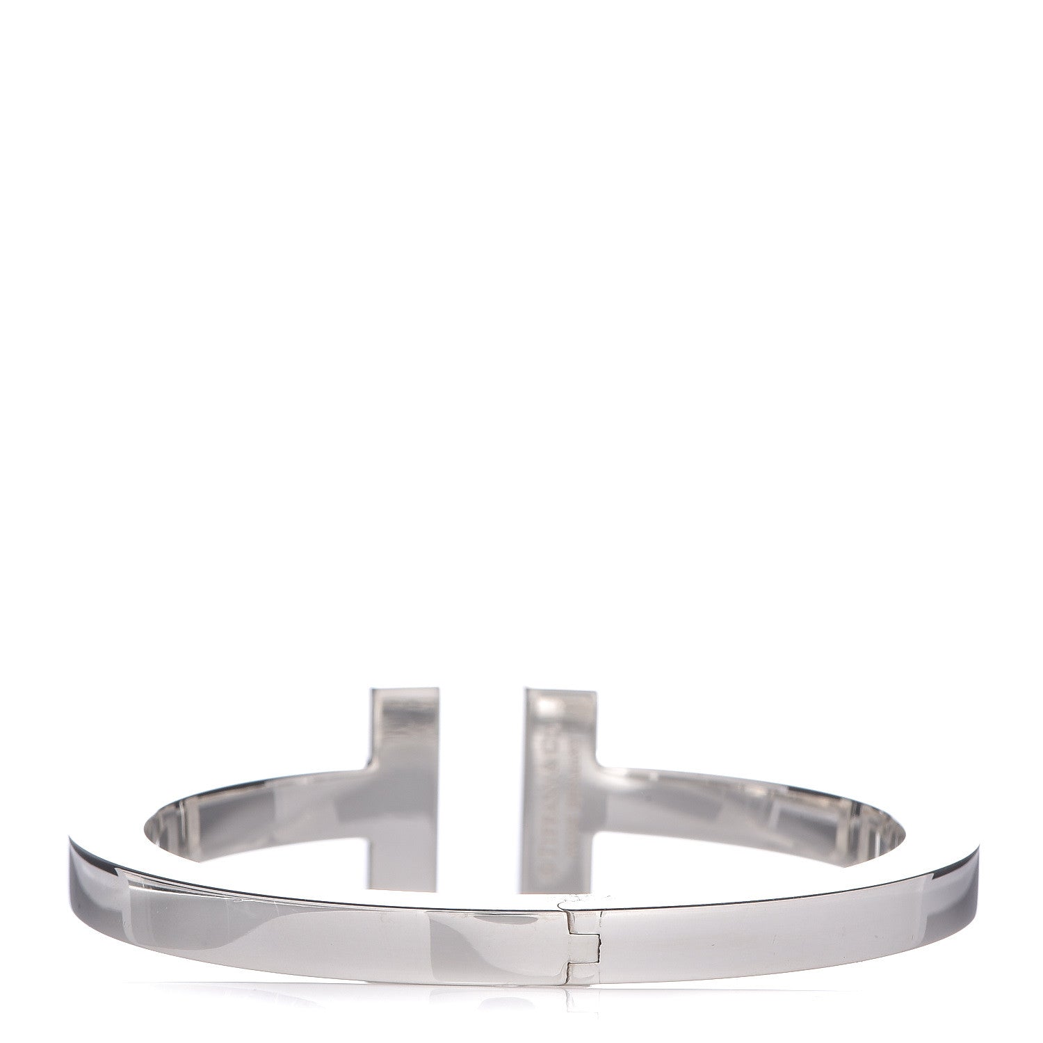 Tiffany Sterling Silver T Square Bracelet 3 of 5