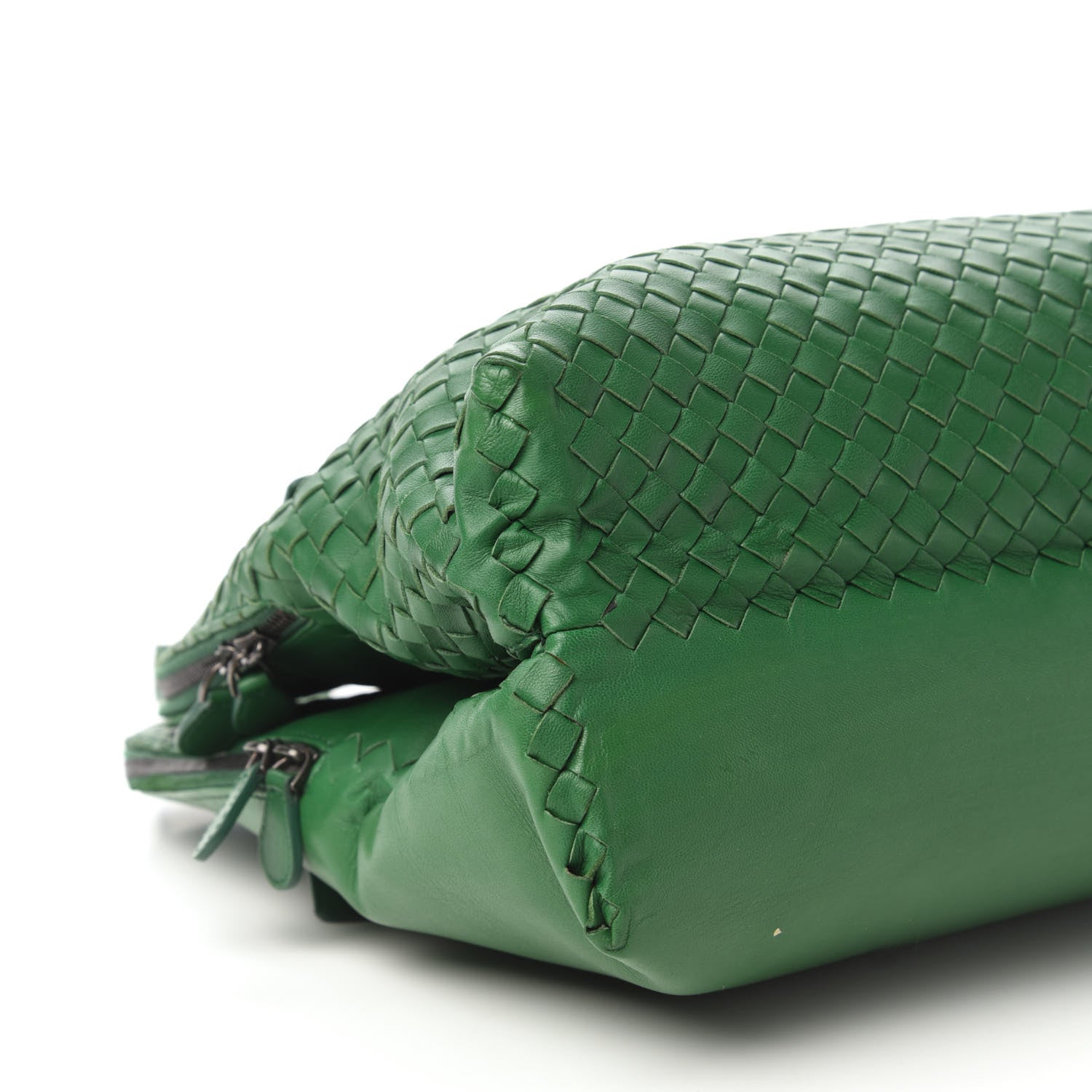 Bottega Veneta Nappa Intrecciato Double Compartment Tote Green 8 of 12