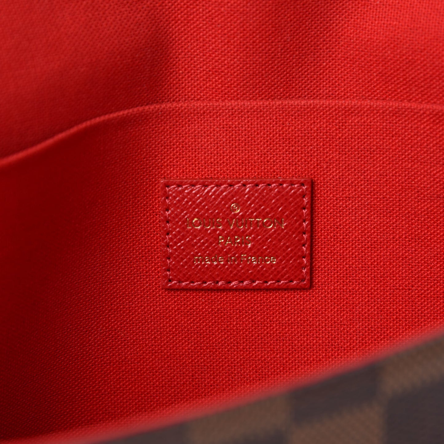 Damier Ebene Pochette Felicie Chain Wallet