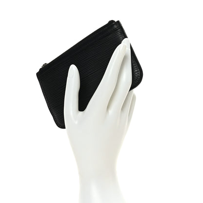 Louis Vuitton Epi Key Pouch Black 2 of 6