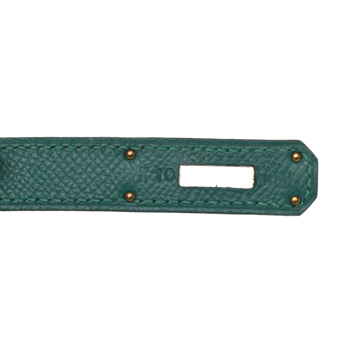 Hermes Epsom Kelly Sellier 32 Malachite 7 of 14