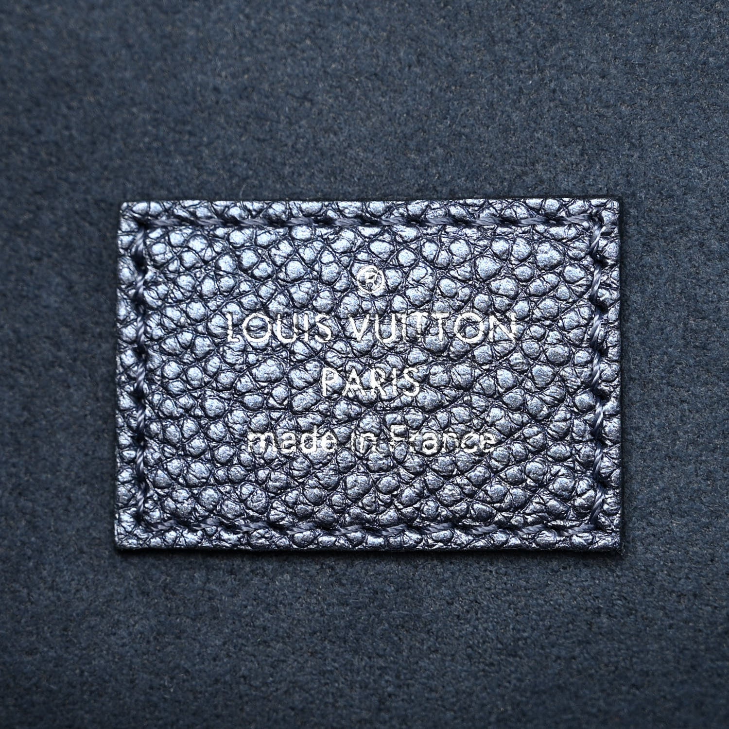 Louis Vuitton Metallic Empreinte Monogram Giant Pochette Metis Navy Nacre 6 of 14