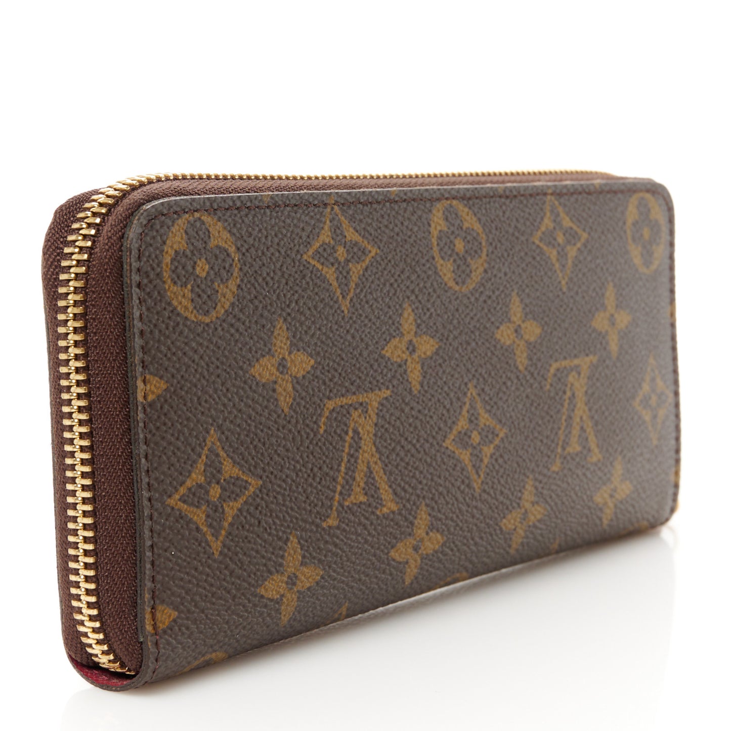 Monogram Clemence Wallet Fuchsia