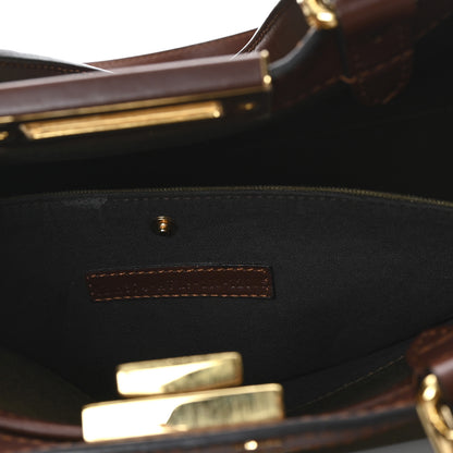 Fendi X SARAH COLEMAN Canvas FF Fish Eye Embroidered Medium Peekaboo X-Tote Amazzonia Ghianda 7 of 11