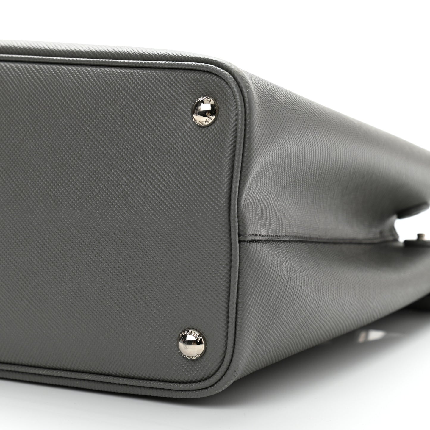 Saffiano Cuir Medium Double Bag Marmo