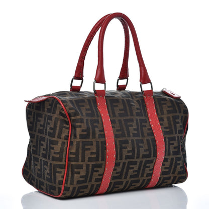 Fendi Patent Zucchino Medium Forever Boston Black 2 of 10