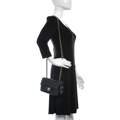 Chanel Lambskin Quilted Mini Rectangular Flap Black 2 of 10