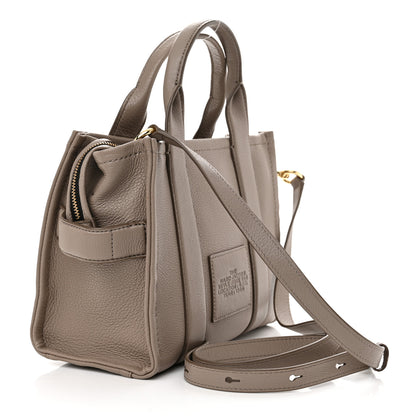 Marc Jacobs Grained Calfskin Small The Tote Bag Cement 3 of 13