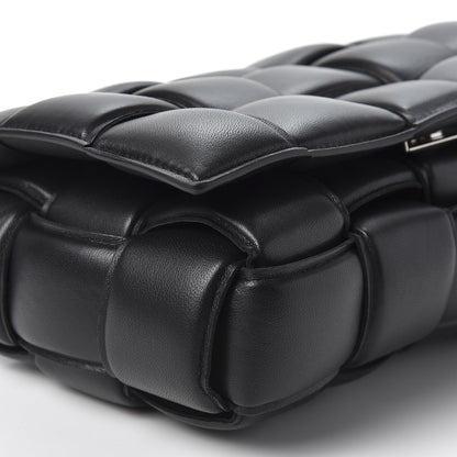 Bottega Veneta Nappa Maxi Intreccio Padded Cassette Crossbody Bag Black 5 of 9