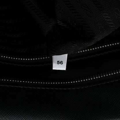 Prada Saffiano Travel Briefcase Black 10 of 22