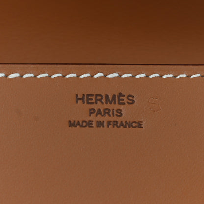 Hermes Vache Natural Medor 29 Clutch 5 of 6