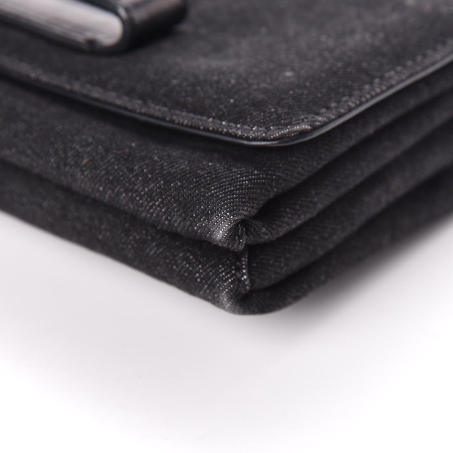 Denim Va Va Voom Shoulder Bag Black