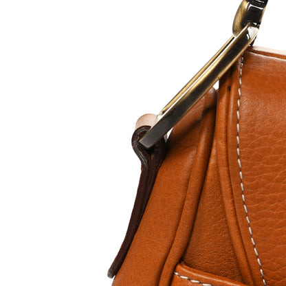 Christian Dior Calfskin Double Saddle Bag Brown 11 of 11