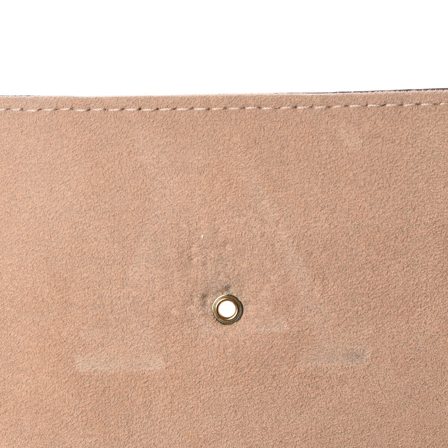 Louis Vuitton Calfskin Chain Louise MM Nude 7 of 10