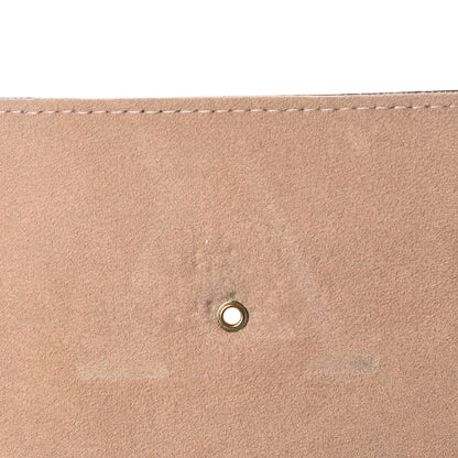 Louis Vuitton Calfskin Chain Louise MM Nude 7 of 10