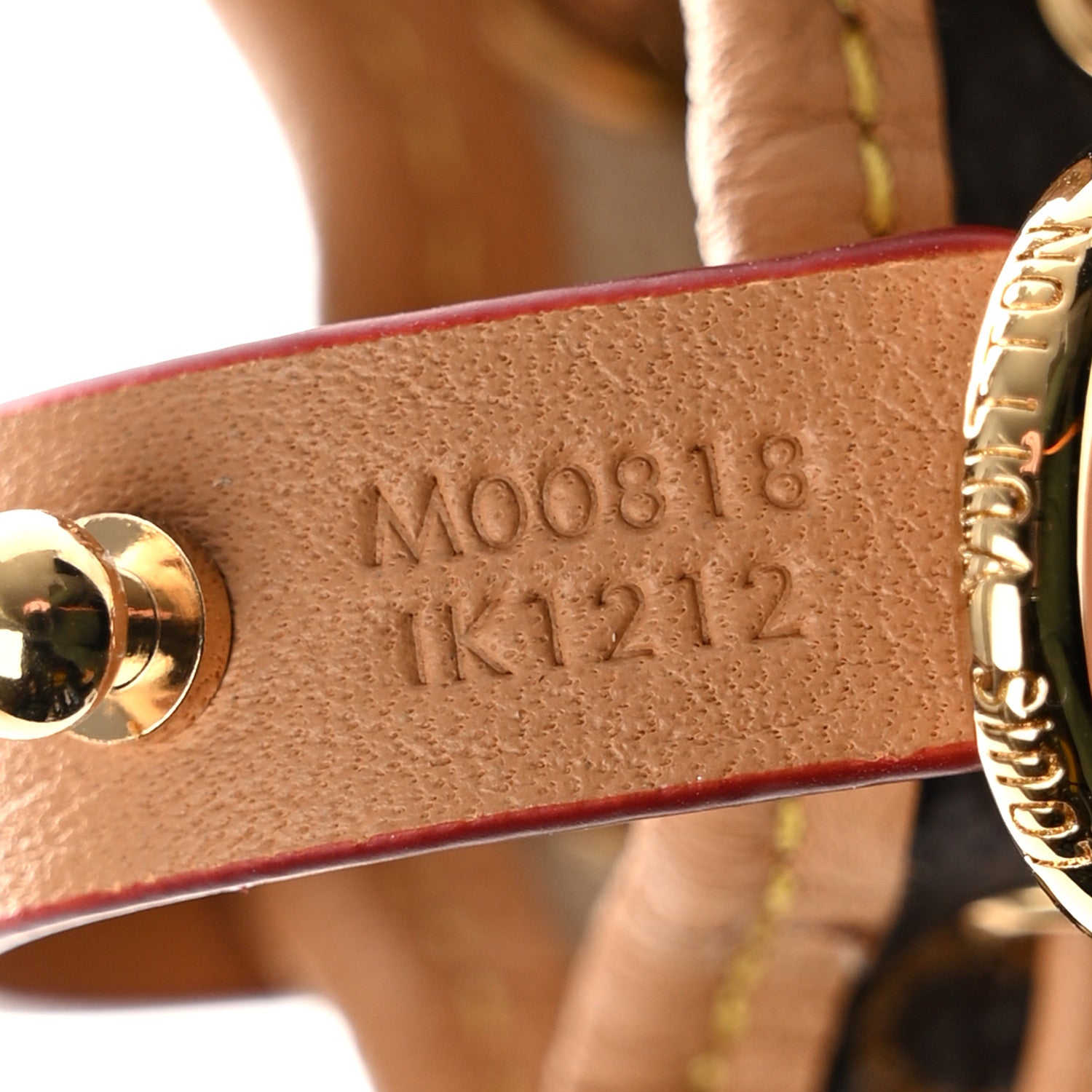 Louis Vuitton Monogram Micro Noe Bag Charm Key Ring 5 of 5