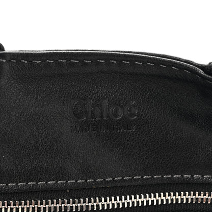 Chloe Grained Calfskin Paddington Tote Black 6 of 9