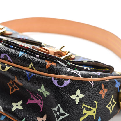 Louis Vuitton Monogram Multicolor Lodge PM Black 8 of 10