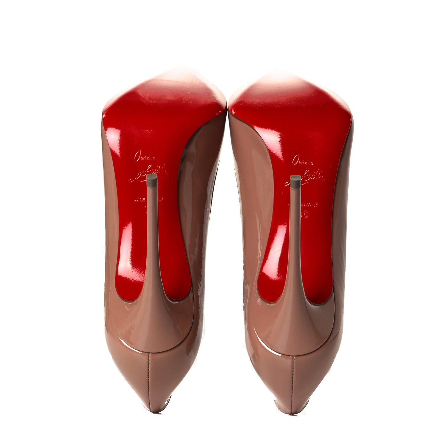 Patent Pigalle 100 Pumps 38 Nude