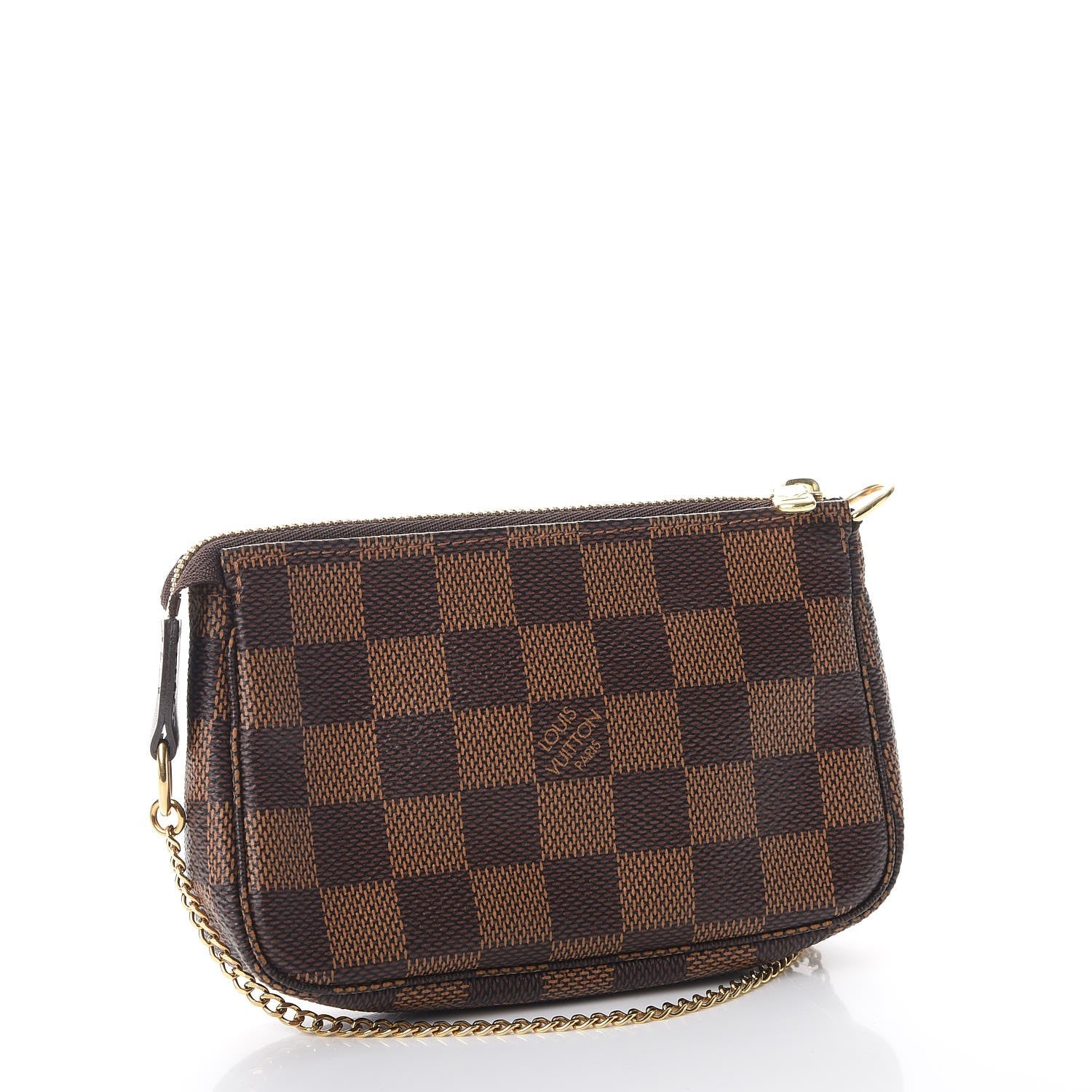 Louis Vuitton Damier Ebene Mini Pochette Accessories 3 of 7