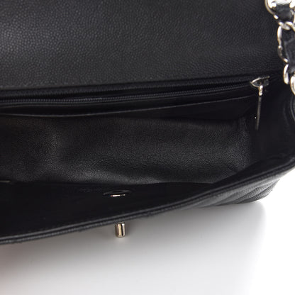 Chanel Caviar Quilted Mini Rectangular Flap Black 5 of 9