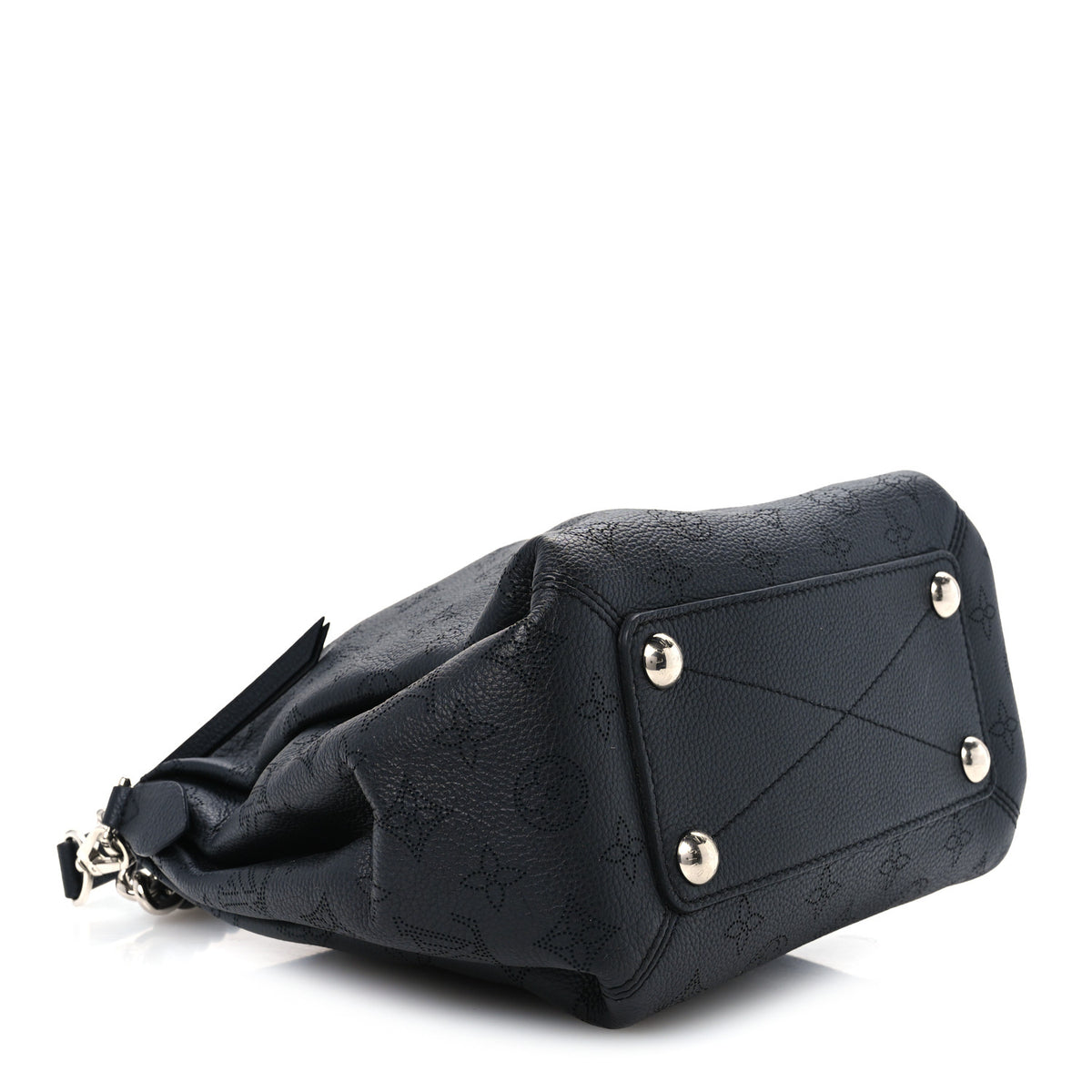 Louis Vuitton Mahina Babylone Chain BB Black 3 of 9