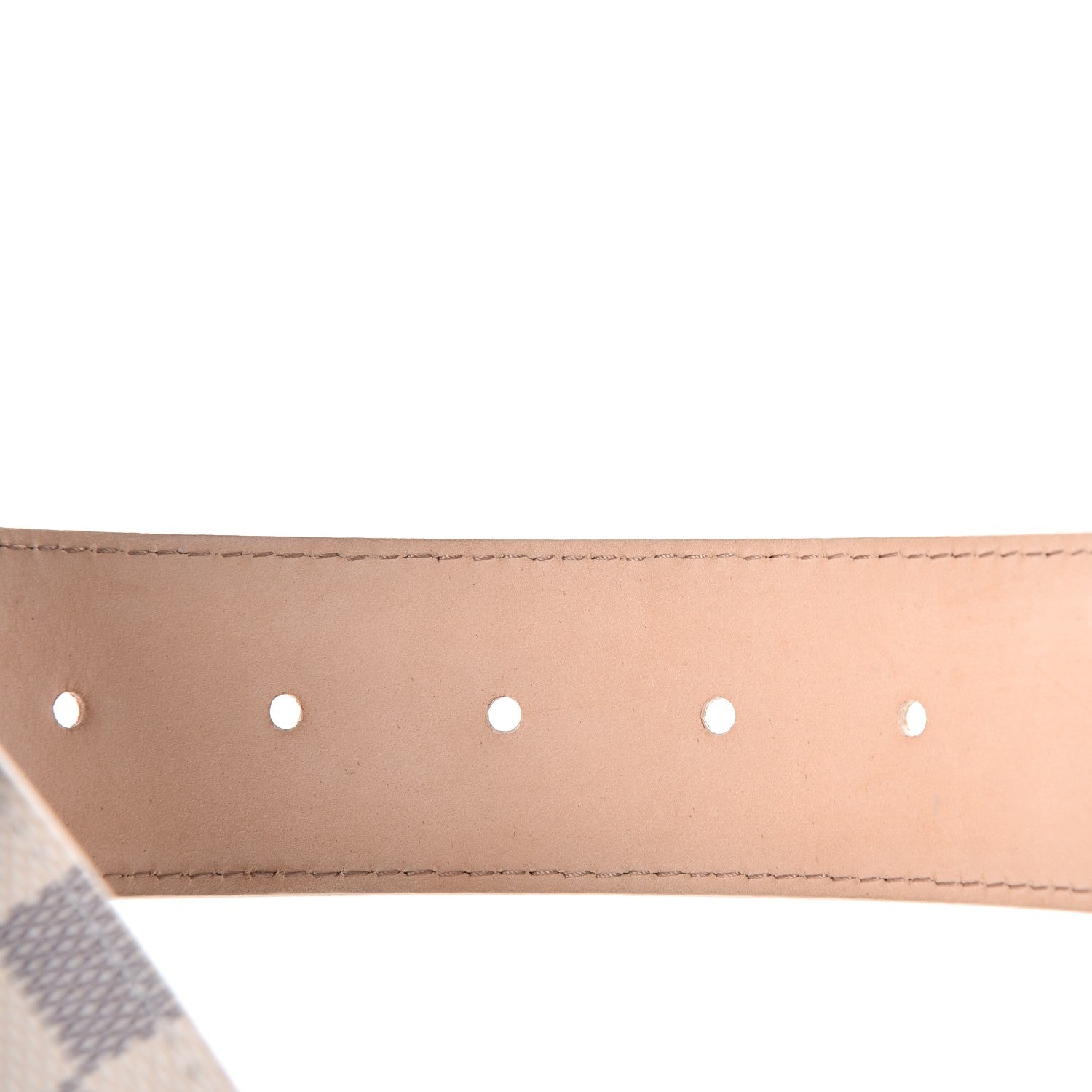 Louis Vuitton Damier Azur LV Initiales Belt 85 34 5 of 9