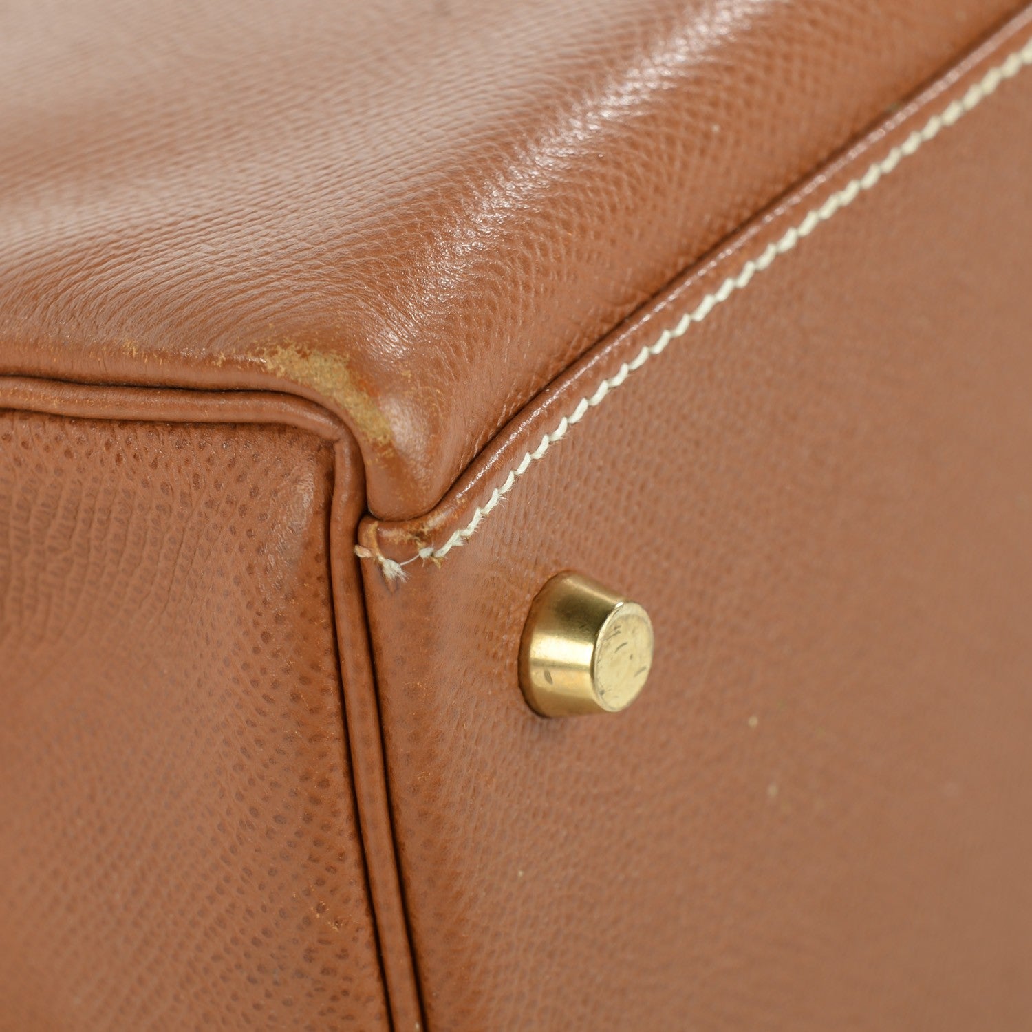 Hermes Courchevel Kelly Retourne 35 Gold 23 of 25