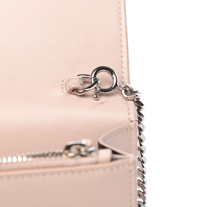 Saint Laurent Smooth Calfskin Classic Monogram Kate Tassel Chain Wallet Marble Pink 13 of 17