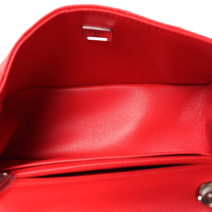 Chanel Calfskin Quilted 2.55 Reissue Mini Flap Dark Red 5 of 10