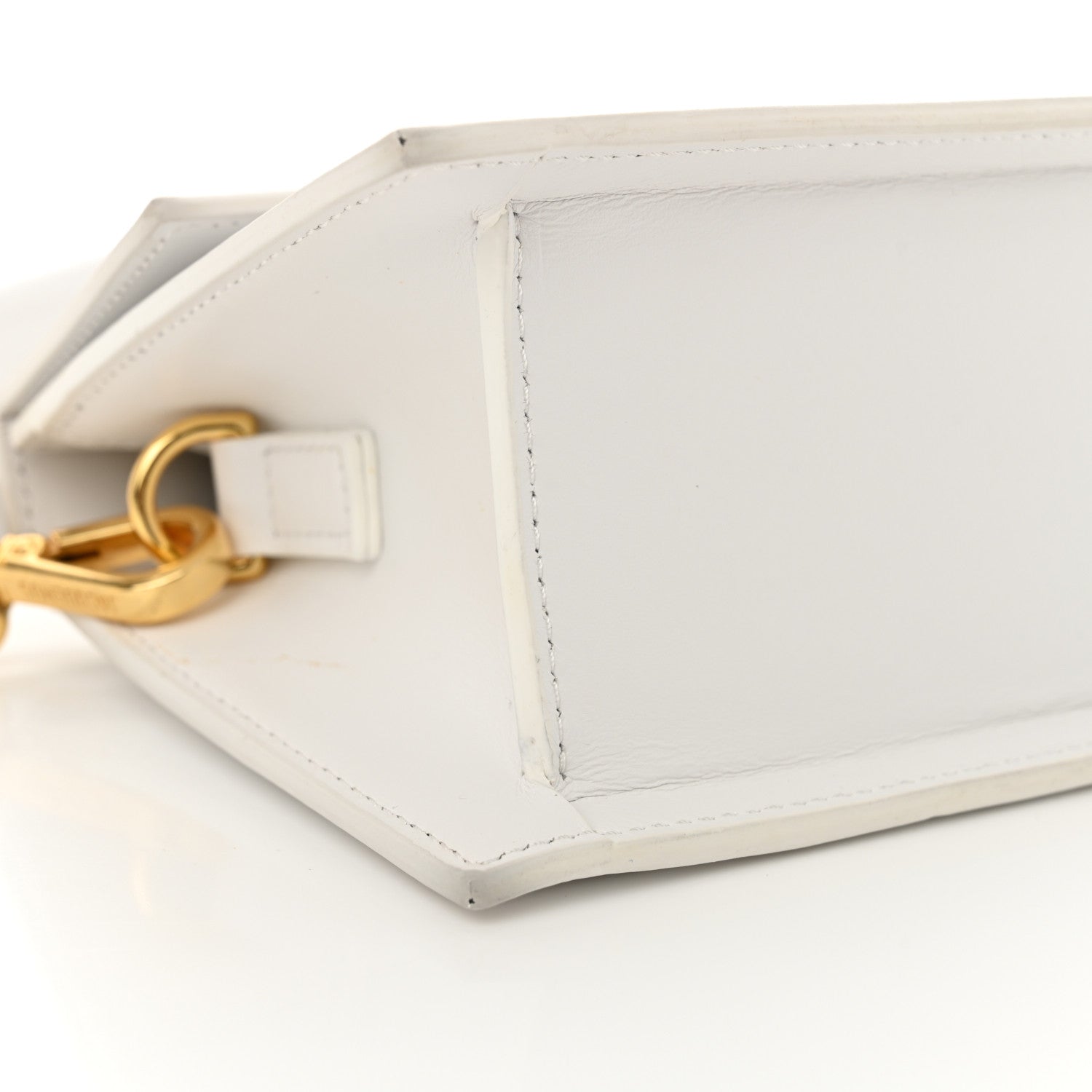 Jacquemus Smooth Calfskin Le Chiquito Moyen White 8 of 14