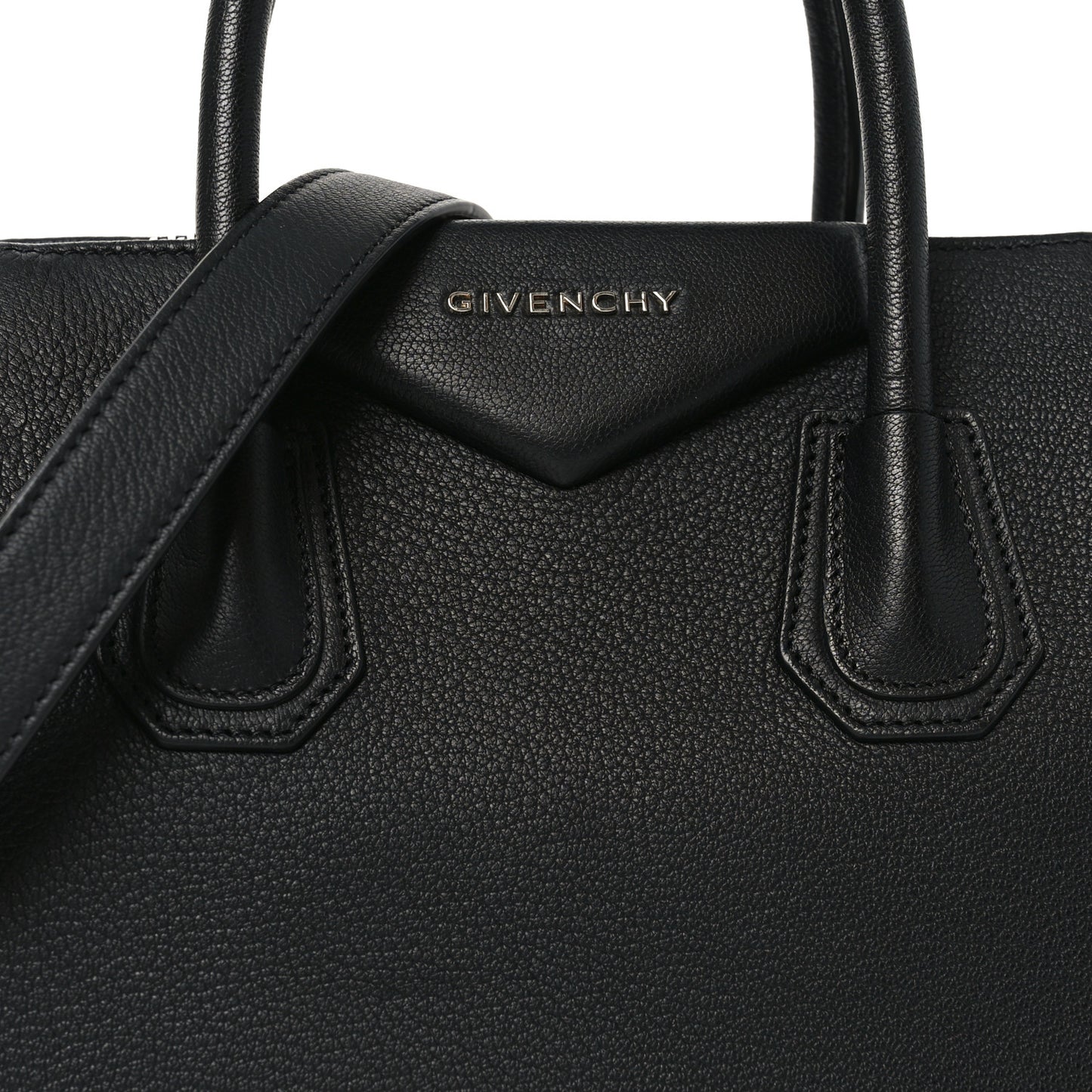 Sugar Goatskin Small Antigona Black
