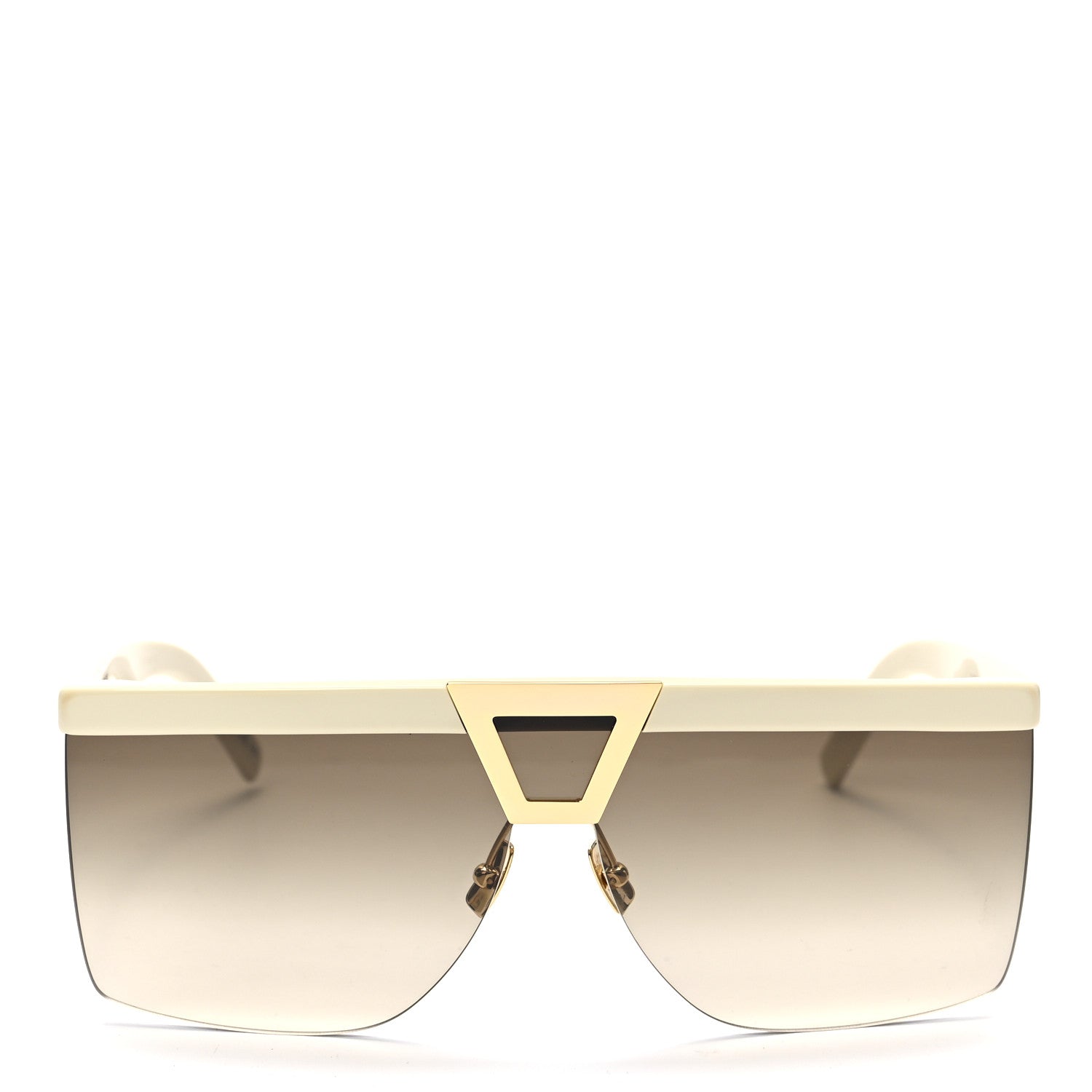 Saint Laurent SL 537 Mask Sunglasses White 2 of 7