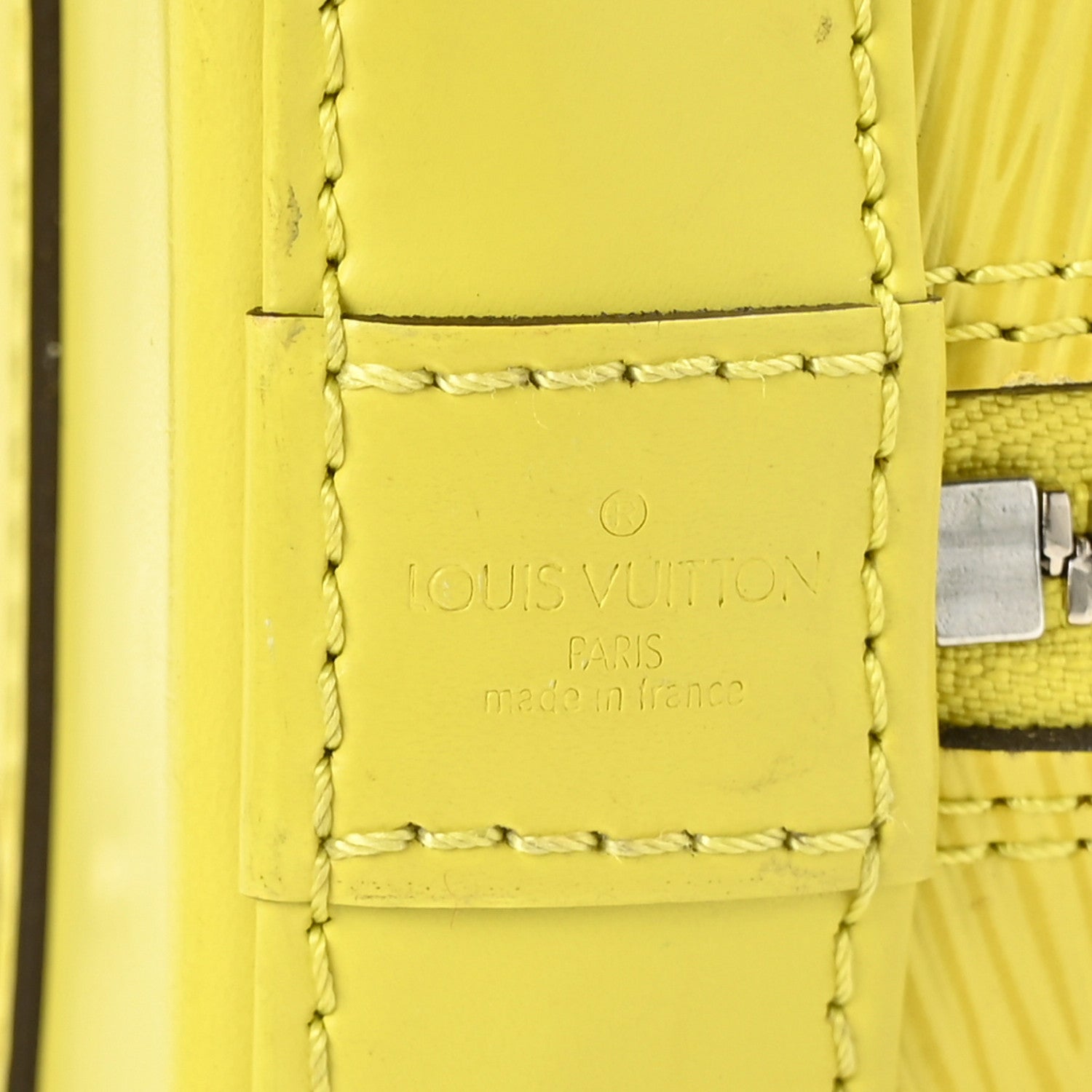 Louis Vuitton Epi Alma BB Pistache 5 of 10